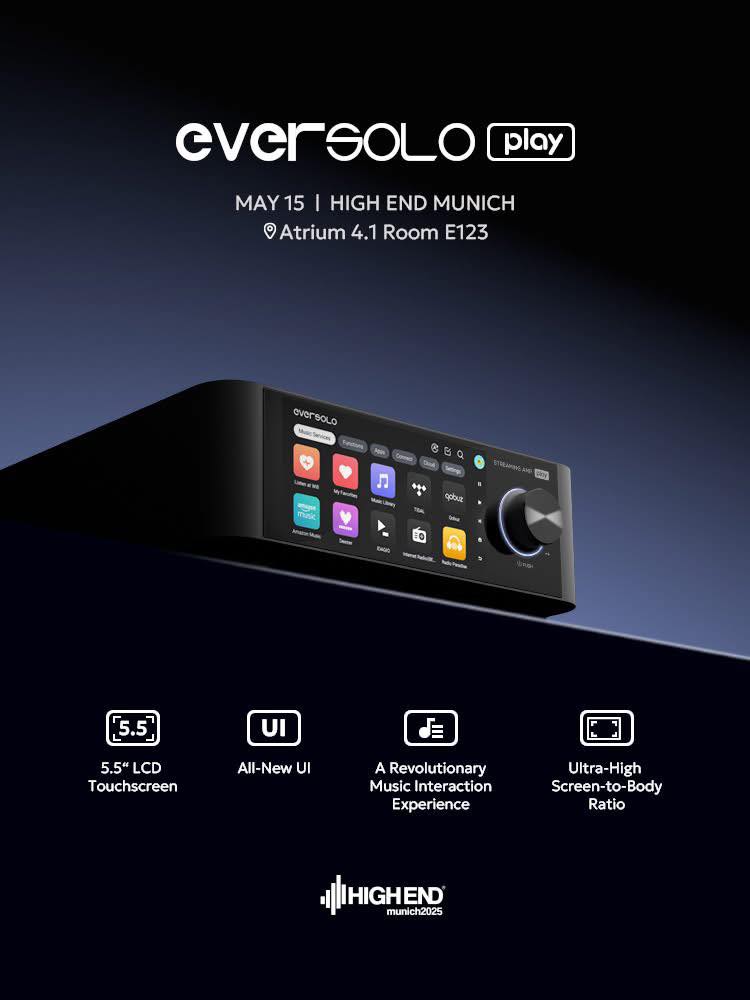 Amplificateur connecté Eversolo Play