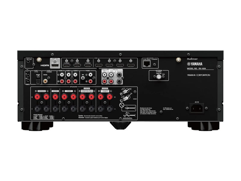 Amplificateur home-cinéma Yamaha RX-A2A face arriere