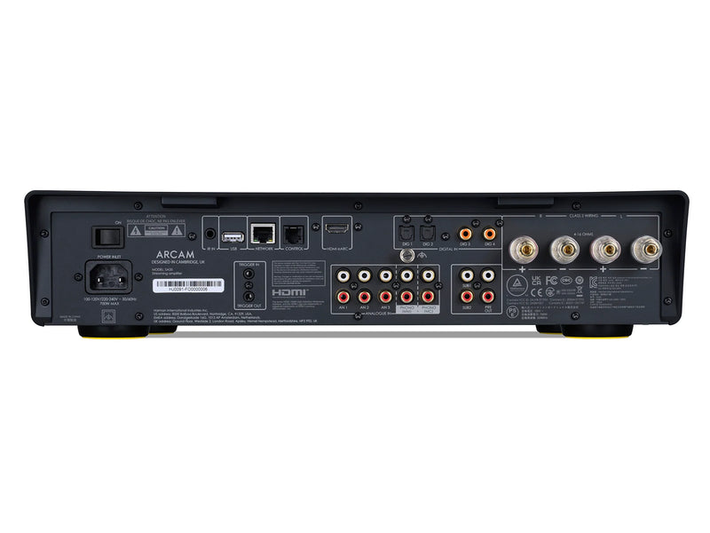 Amplificateur connecté Arcam SA35 – Streaming Haute Fidélité - Face arriere