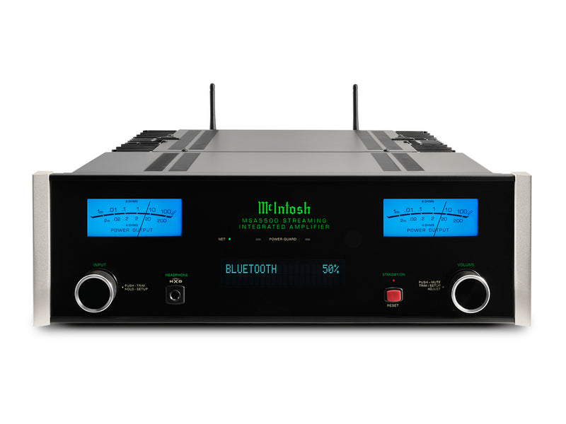 Amplificateur connecté McIntosh MSA5500 Front 1