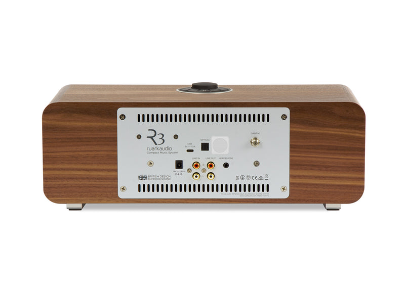 Chaîne Hi-Fi Compacte Ruark Audio R3S Back