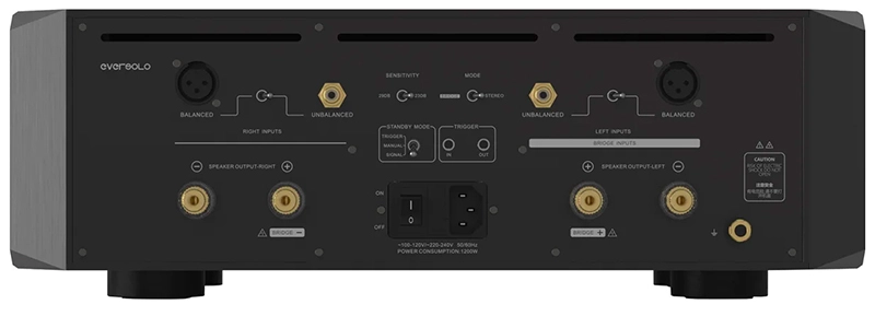 Eversolo AMP-F10 – Amplificateur de puissance stéréo 2 x 200 W avec architecture double mono