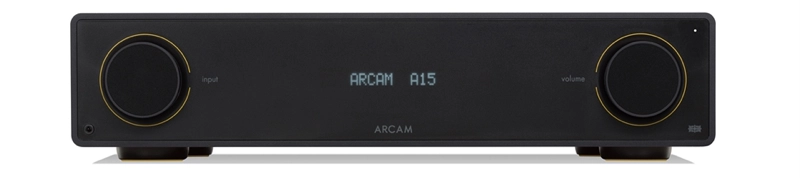 Arcam A15+ – Amplificateur stéréo 2 x 80 W en classe AB avec DAC ESS ES9018 et Bluetooth 5.4 Auracast