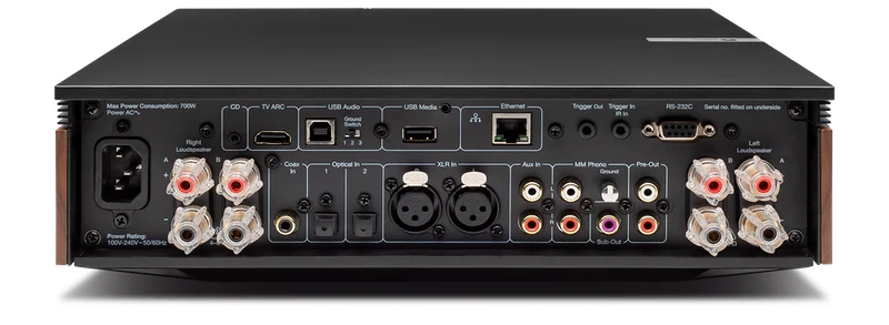 Amplificateur tout-en-un Cambridge Audio EVO 150 - Face arriere