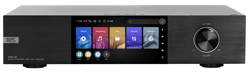 Eversolo DMP-A8 – Lecteur réseau / DAC / Préampli