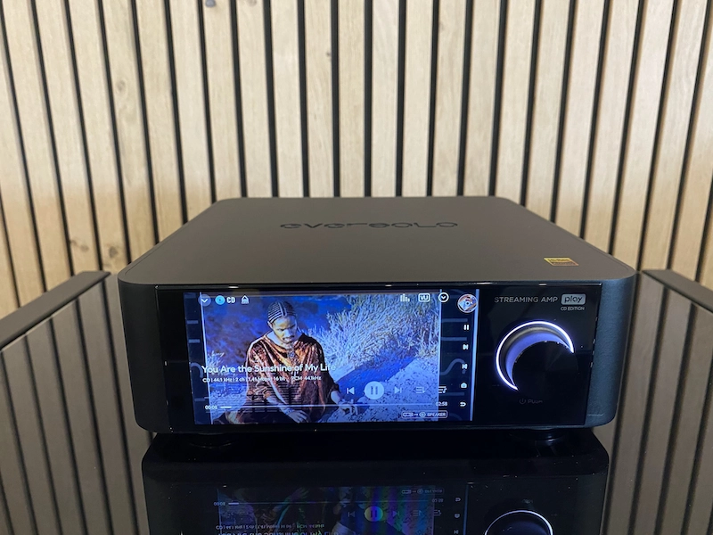 Ecran lecture cd amplificateur connecté Eversolo Play