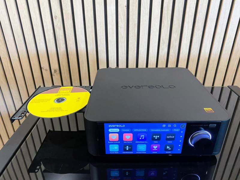 Lecteur cd amplificateur connecté Eversolo Play