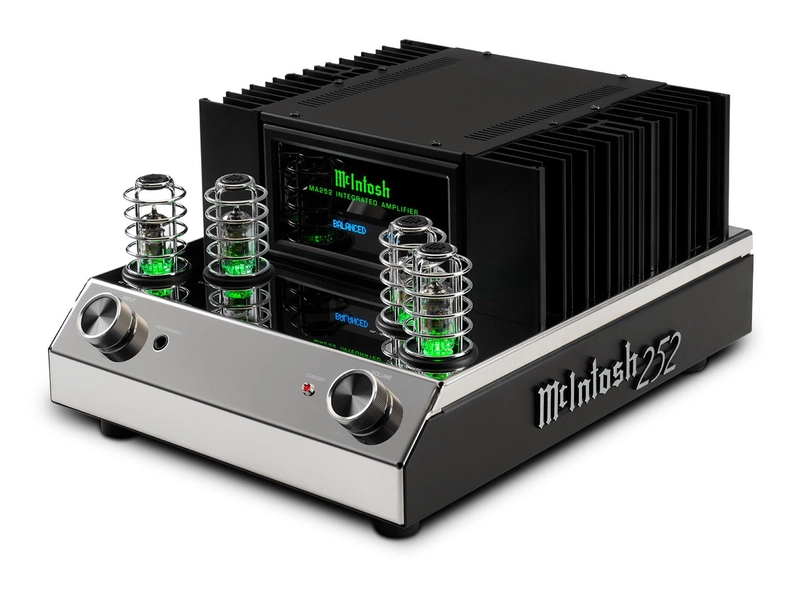 Amplificateur stéréo McIntosh MA252 hybride à tubes et transistors