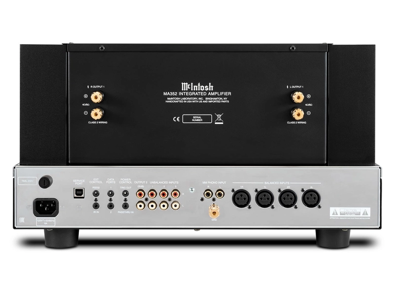 Connectique arrière McIntosh MA352