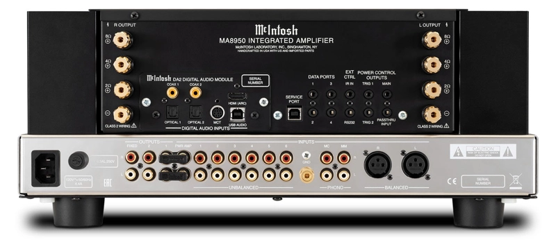 McIntosh MA8950 – Amplificateur stéréo 2x200 W avec DAC et HDMI ARC