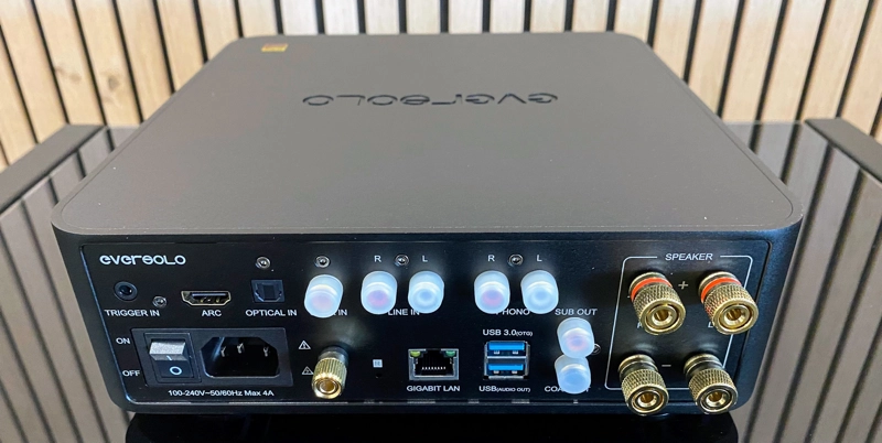 Eversolo Play CD Edition – Amplificateur connecté avec lecteur CD, streamer Hi-Res et DAC AK4493SEQ