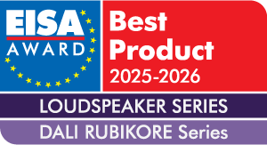 DALI RUBIKORE – Série lauréate EISA 2025–2026 « Loudspeaker Series »