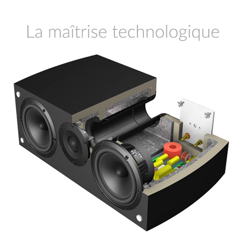 Enceinte centrale Atohm GT-CENTER-HD