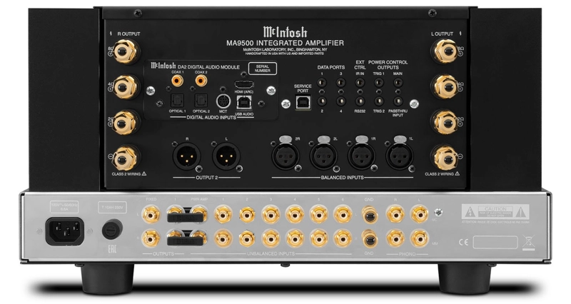 McIntosh MA9500 – Amplificateur intégré 2×300 W (DA2, HDMI ARC, EQ 8 bandes)