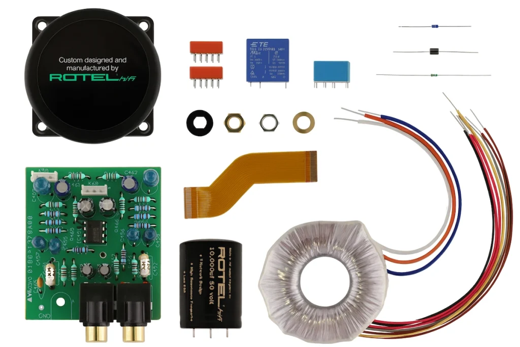 Composants de qualité amplificateur Rotel A11 MK2