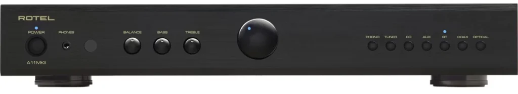 Rotel A11 MKII – amplificateur stéréo couleur noire
