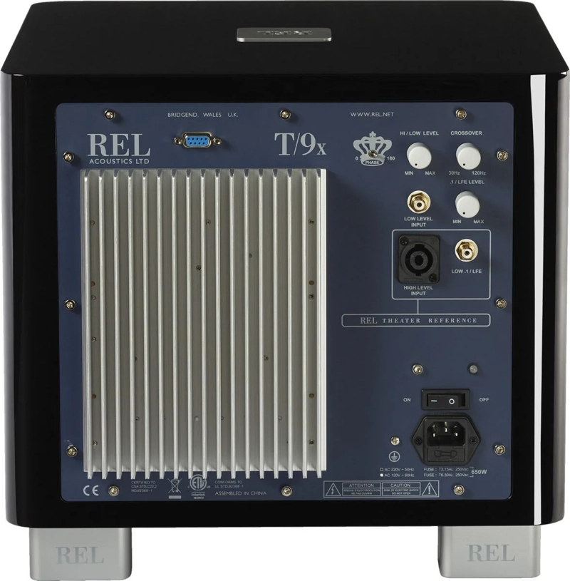 REL Acoustics T/9x – Caisson de basse haute fidélité