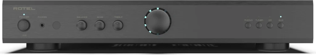 Amplificateur intégré stéréo Rotel A8 - Face avant noire