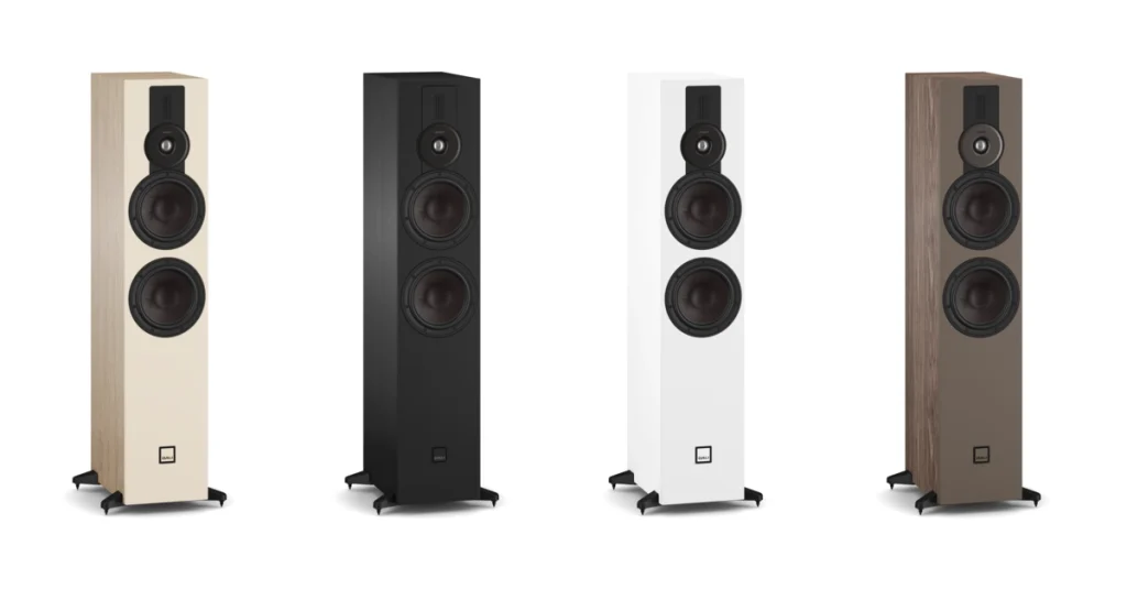 Enceintes colonne DALI SONIK 7 - Finitions - HiFi Quimper - Bretagne