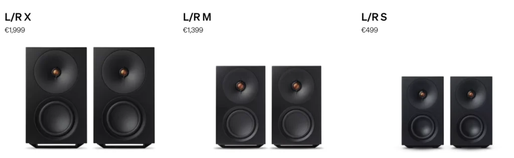 Les 3 modèles Cambridge Audio L/R (2026)