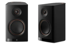 Enceintes connectées Yamaha NX-70A - Vue avant noire