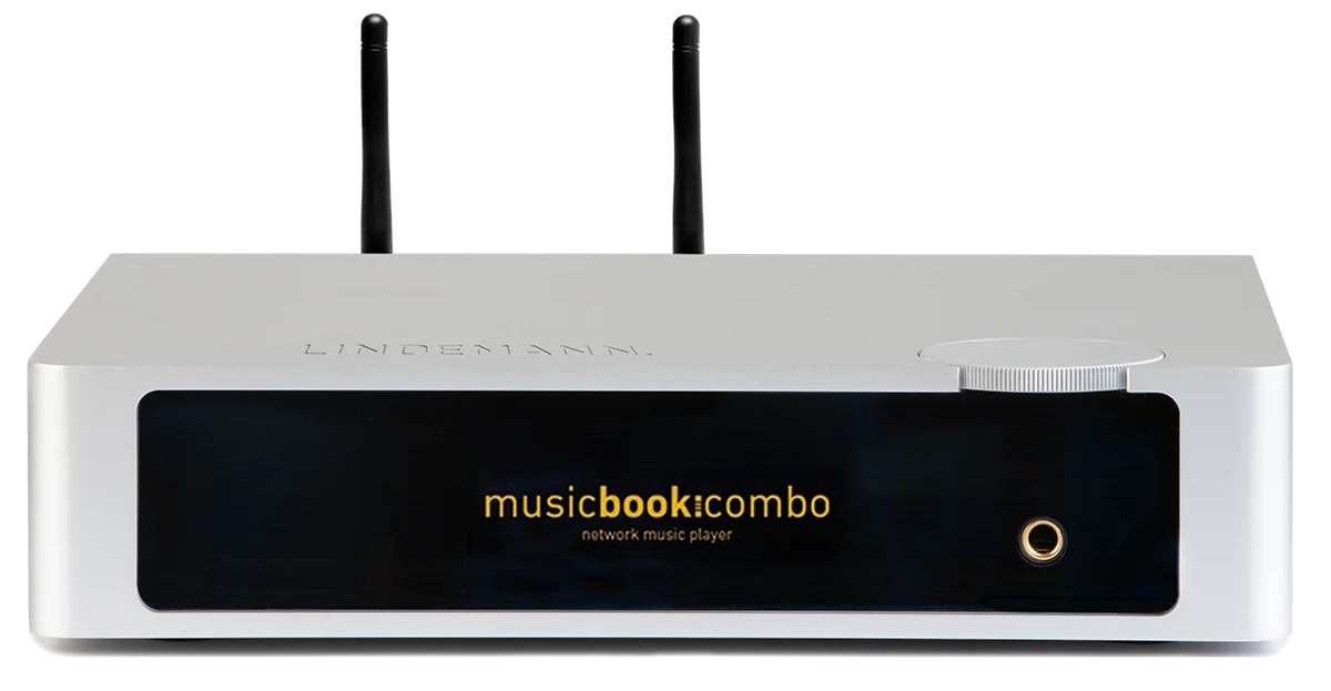 Amplificateur streamer DAC Lindemann Musicbook Combo vue de face