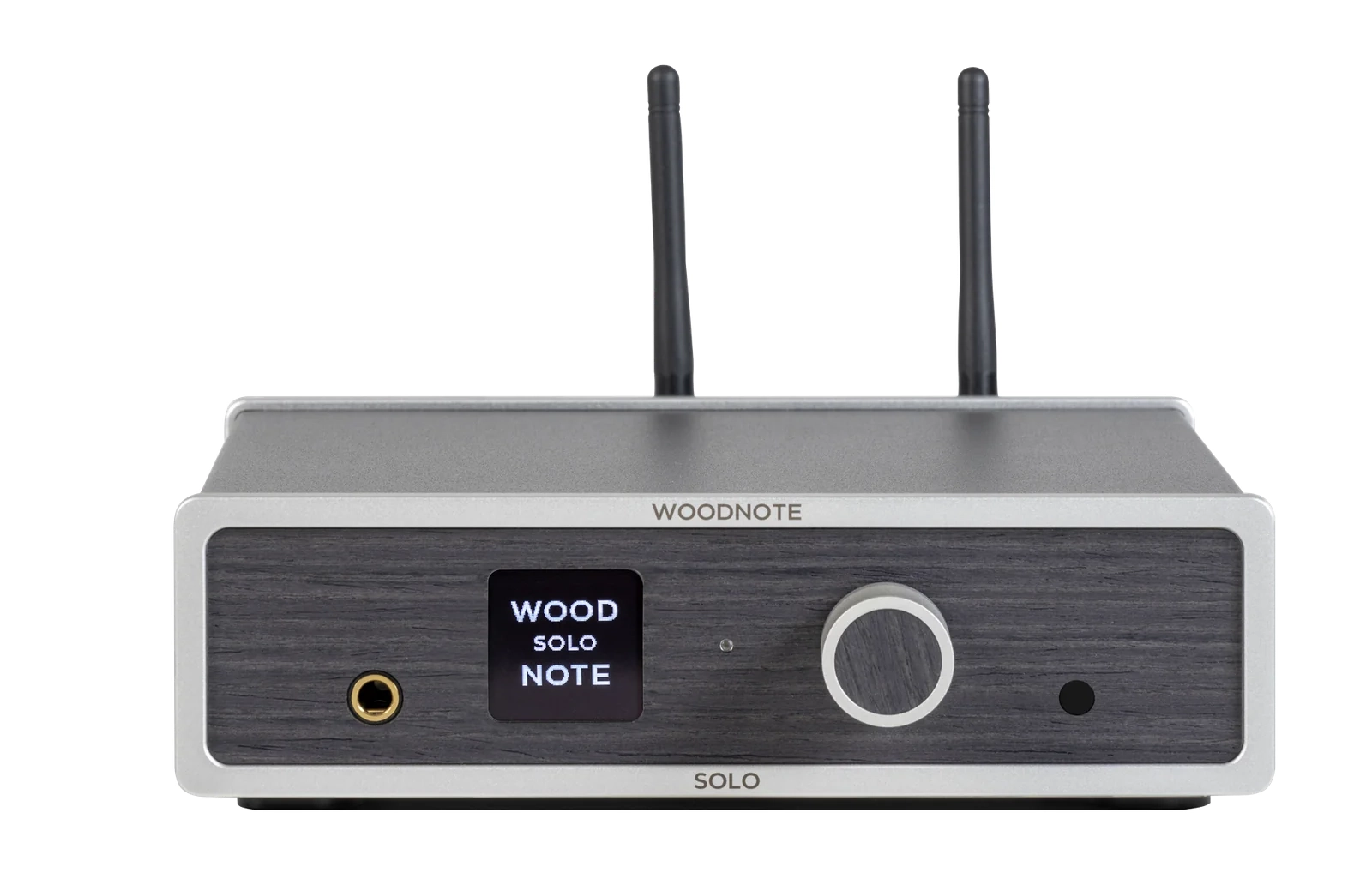 Lecteur réseau DAC Lindemann Woodnote Solo vue de face