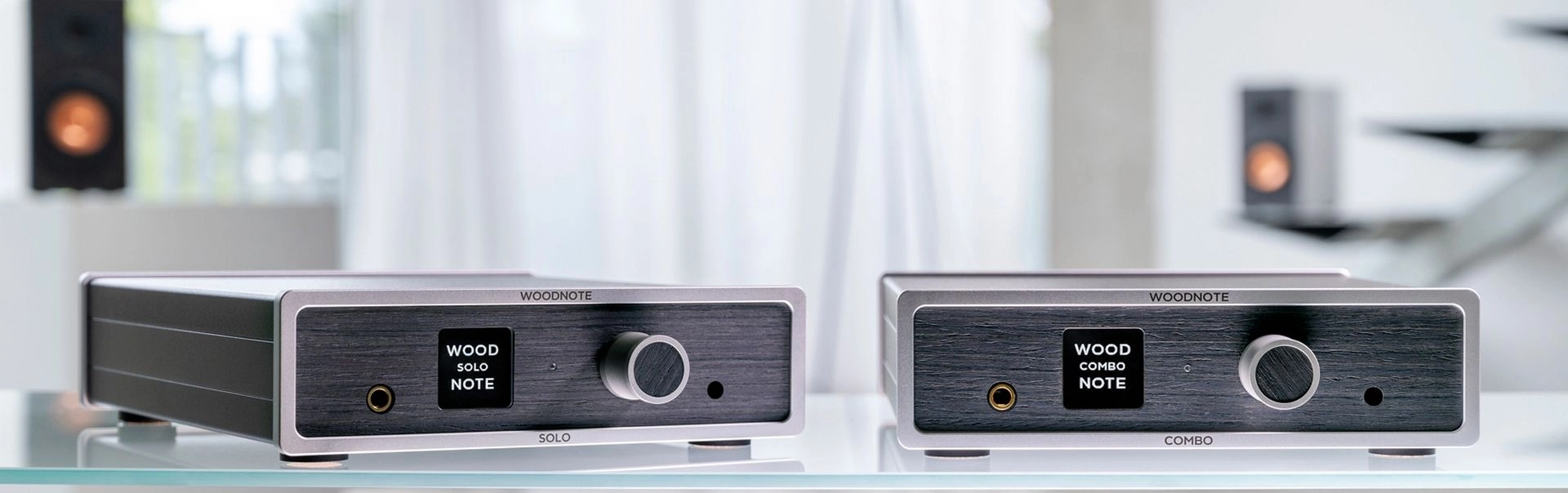 Gamme Lindemann Woodnote : streamers et amplificateurs compacts à façade en bois véritable