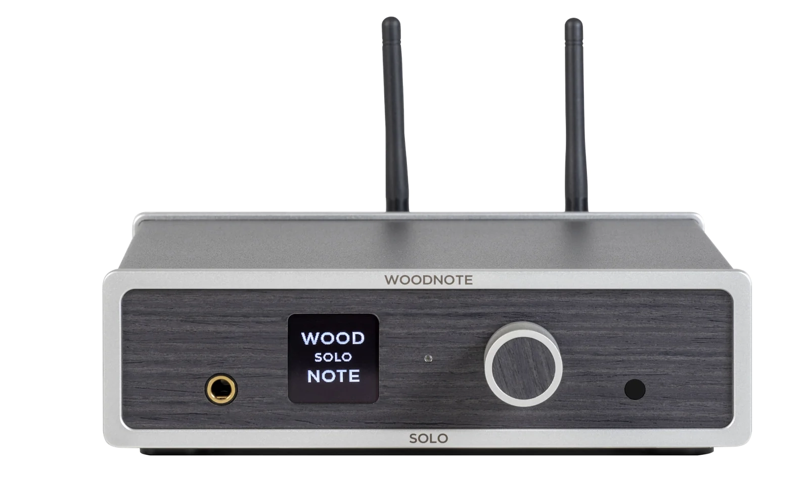 Lecteur réseau DAC Lindemann Woodnote Solo vu de face