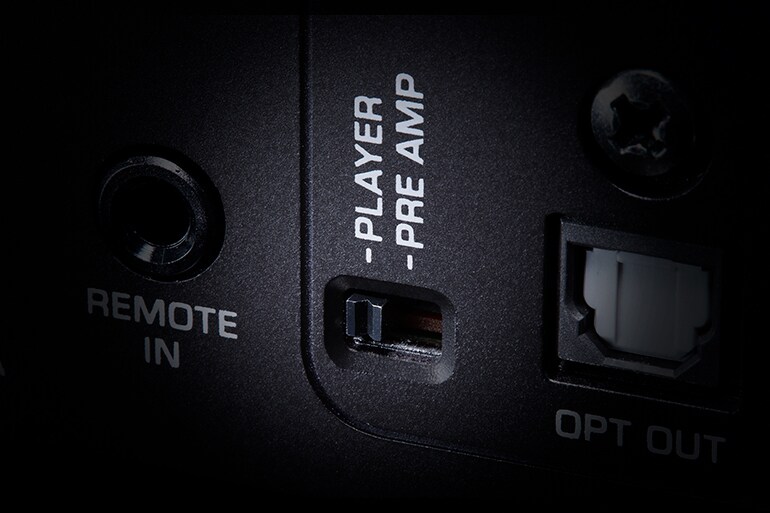 Modes Lecteur et Préampli du Yamaha WXC-70A