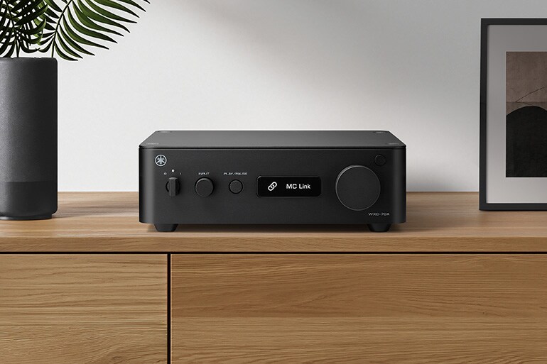 Streaming Wi-Fi AirPlay, Spotify Connect et TIDAL Connect sur le Yamaha WXC-70A