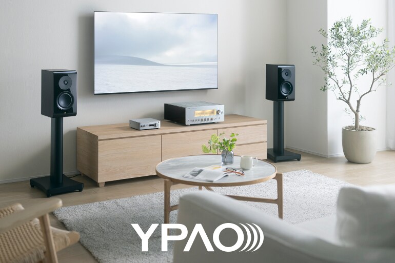 Calibration acoustique YPAO du Yamaha WXC-70A avec microphone fourni
